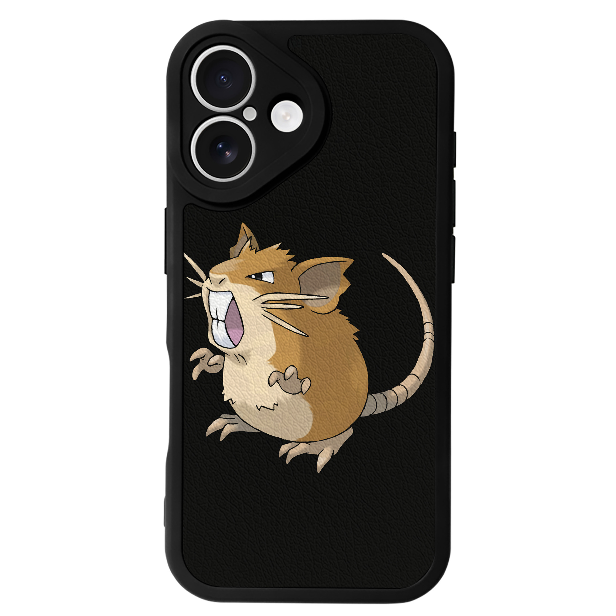 （画像用） ポケットモンスター Pokémon 【iPhone 16シリーズ対応】シリコンスマホケース（レザー調） 材質：シリコン